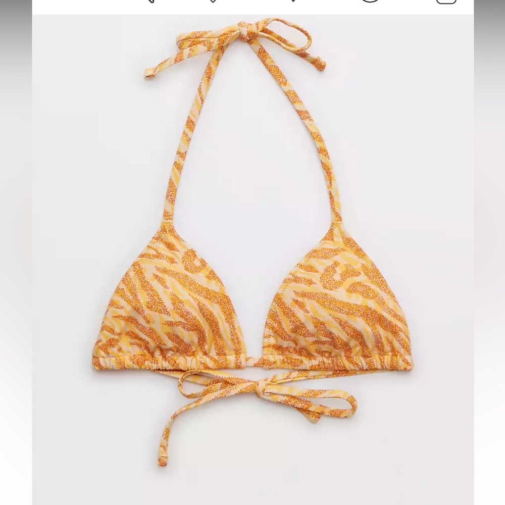Aerie String Triangle Bikini Top